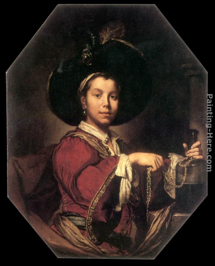 Portrait of a Young Man painting - Vittore Ghislandi Portrait of a Young Man art painting